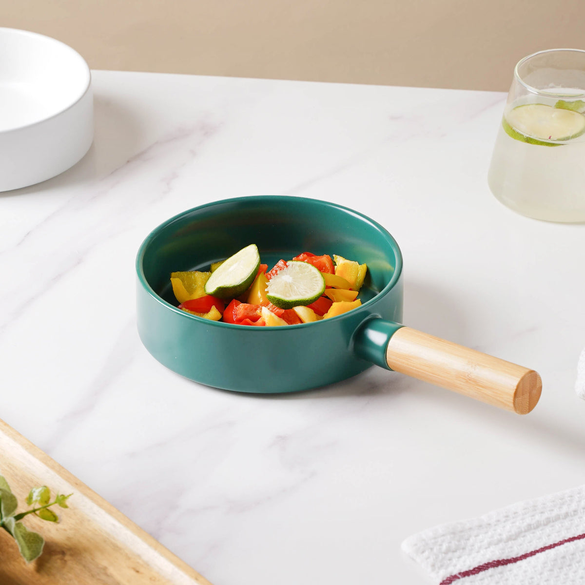 Teal Tantrum Baking Pan With Handle Nestasia