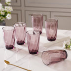 Swirl Drinking Glass Set of 6 Nestasia