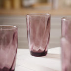 Swirl Drinking Glass Set of 6 Nestasia