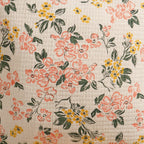 Floral Whisper Cotton Embroidered Cushion Cover 40x40cm Nestasia