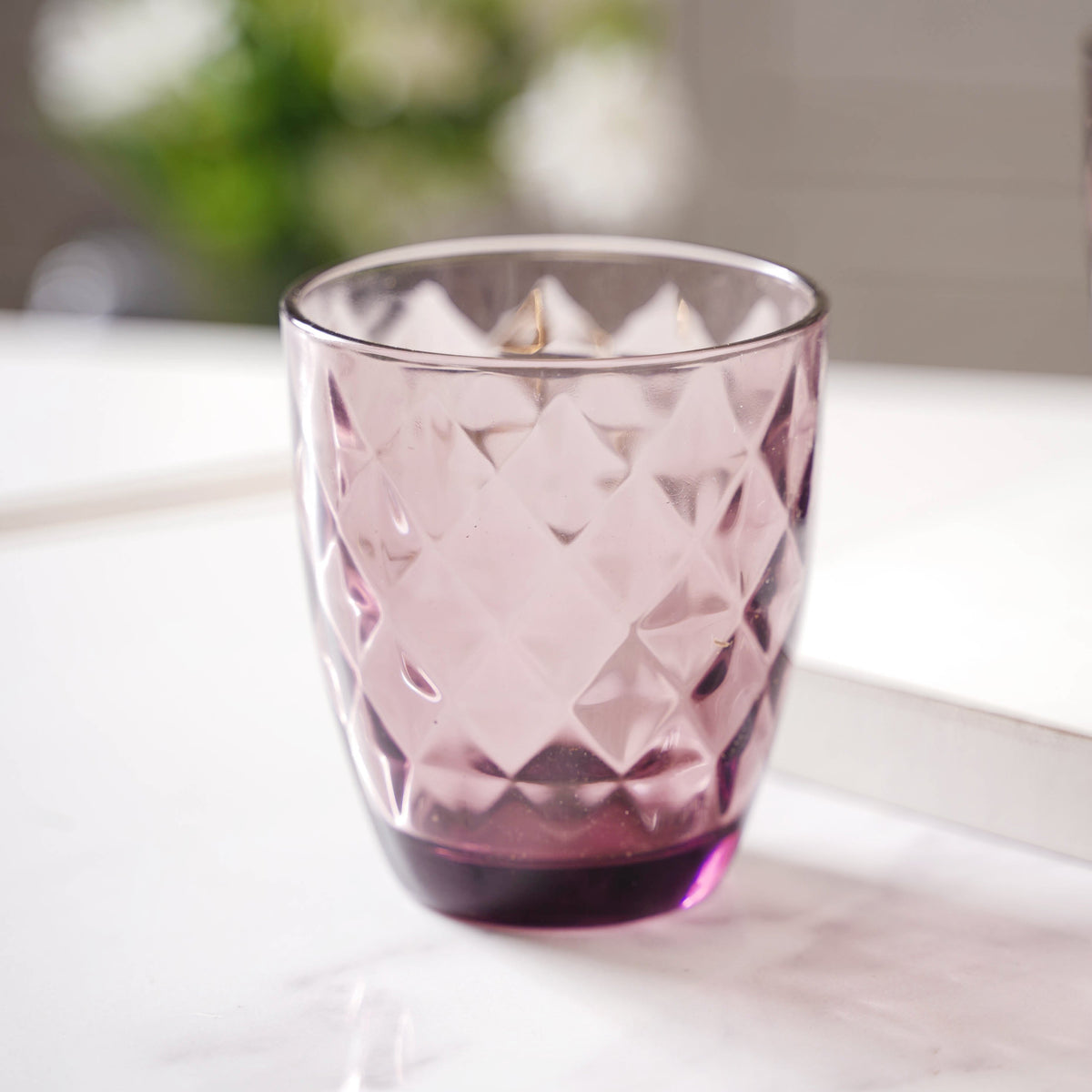 Crystal Glass Water Tumbler Set of 6 Nestasia