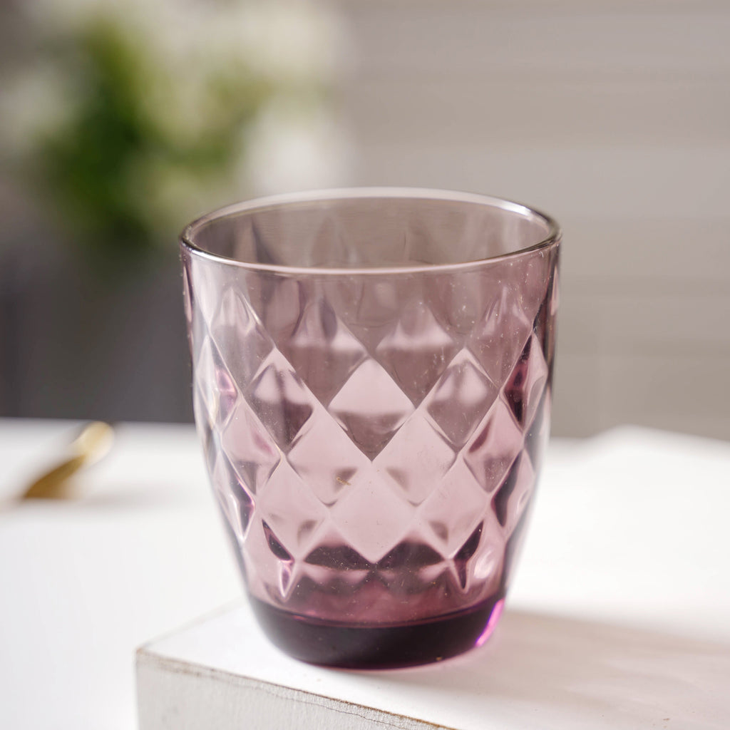 Crystal Glass Water Tumbler Set of 6 Nestasia