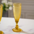 Textured Crystal Drinking Glass Set of 2 Nestasia