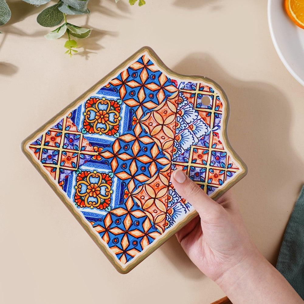 European Vibrant Traditional Trivet 7 Inch Nestasia