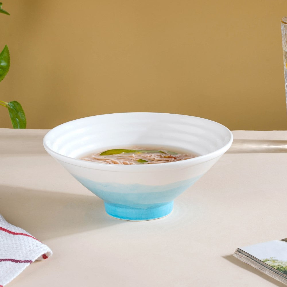 Ombre Blue Noodle Bowl 650 ml Nestasia