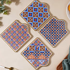 European Vibrant Traditional Trivet 7 Inch Nestasia