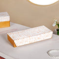 Eco Friendly Quadrata Pattern Sectioned Trinket Case Nestasia