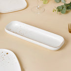 CARA long plate - classic white Nestasia