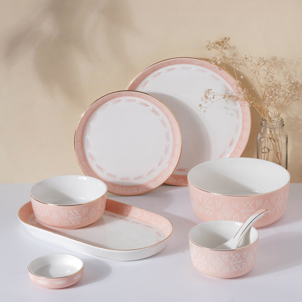 Azo Serving Bowl Pink Nestasia