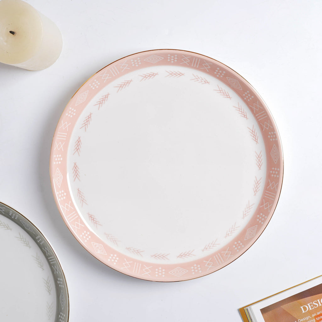 Azo Pink 27 Piece Dinner Set For 6 Nestasia