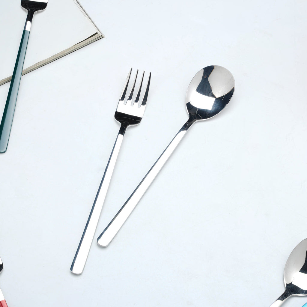 Stainless Steel Spoon and Fork Set Nestasia