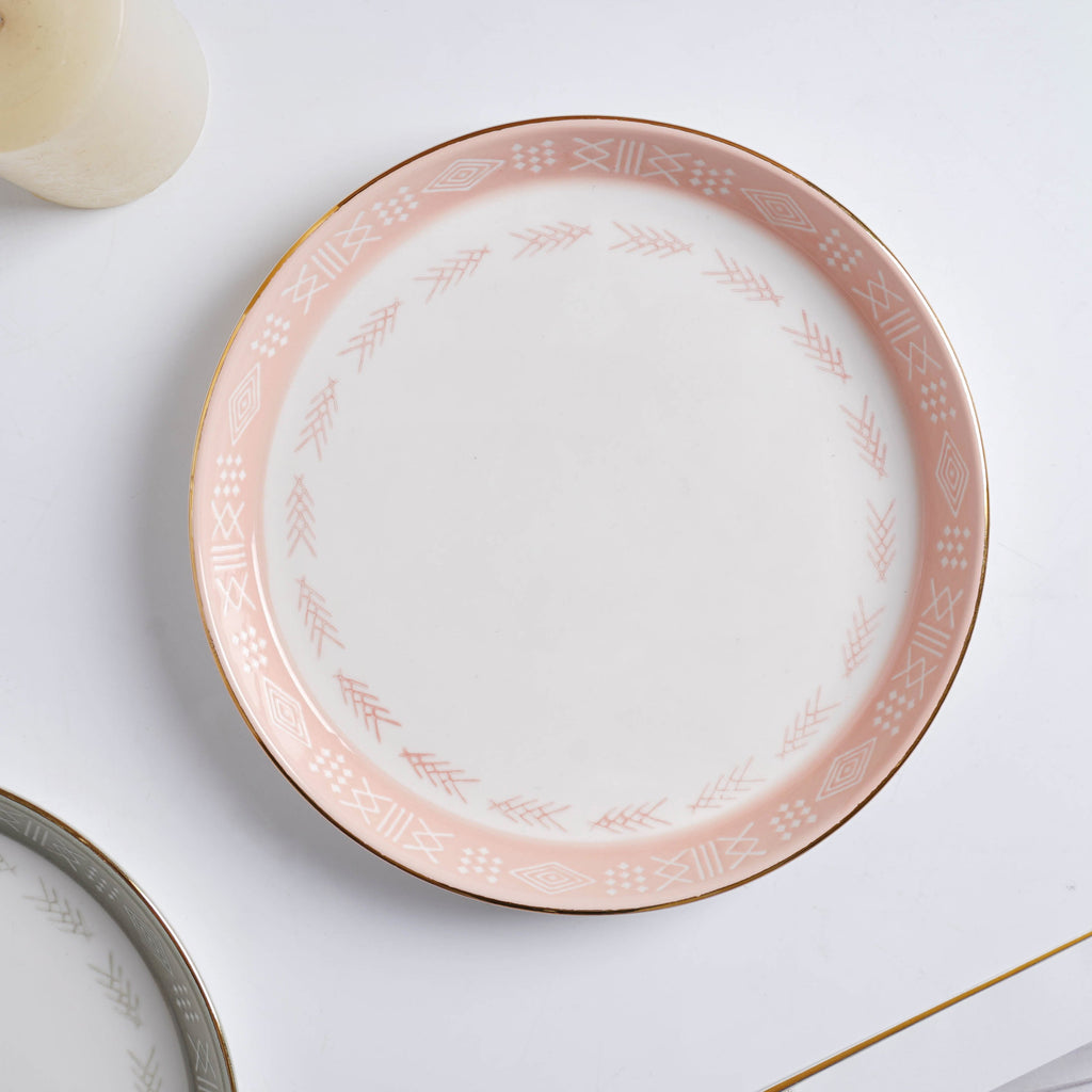 Azo Pink 27 Piece Dinner Set For 6 Nestasia
