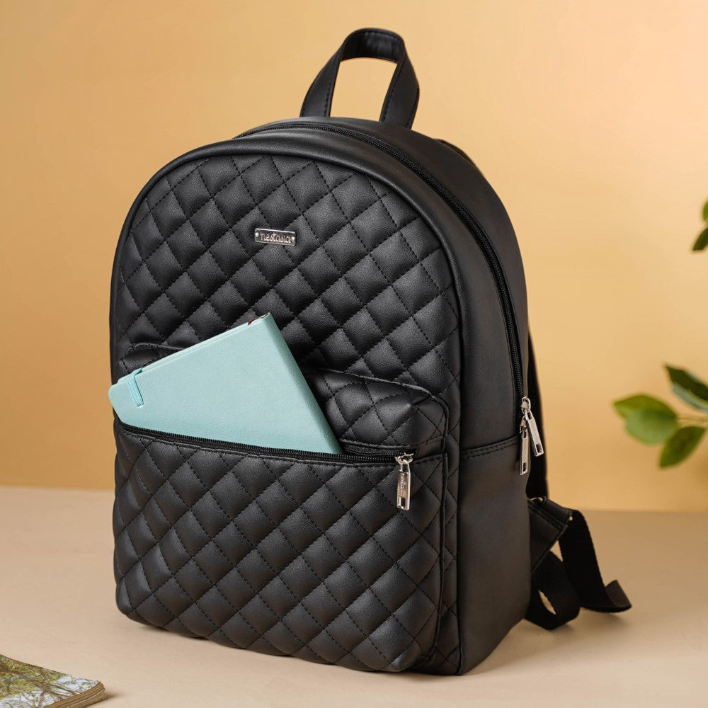 Travel Backpack For Laptop Black Nestasia