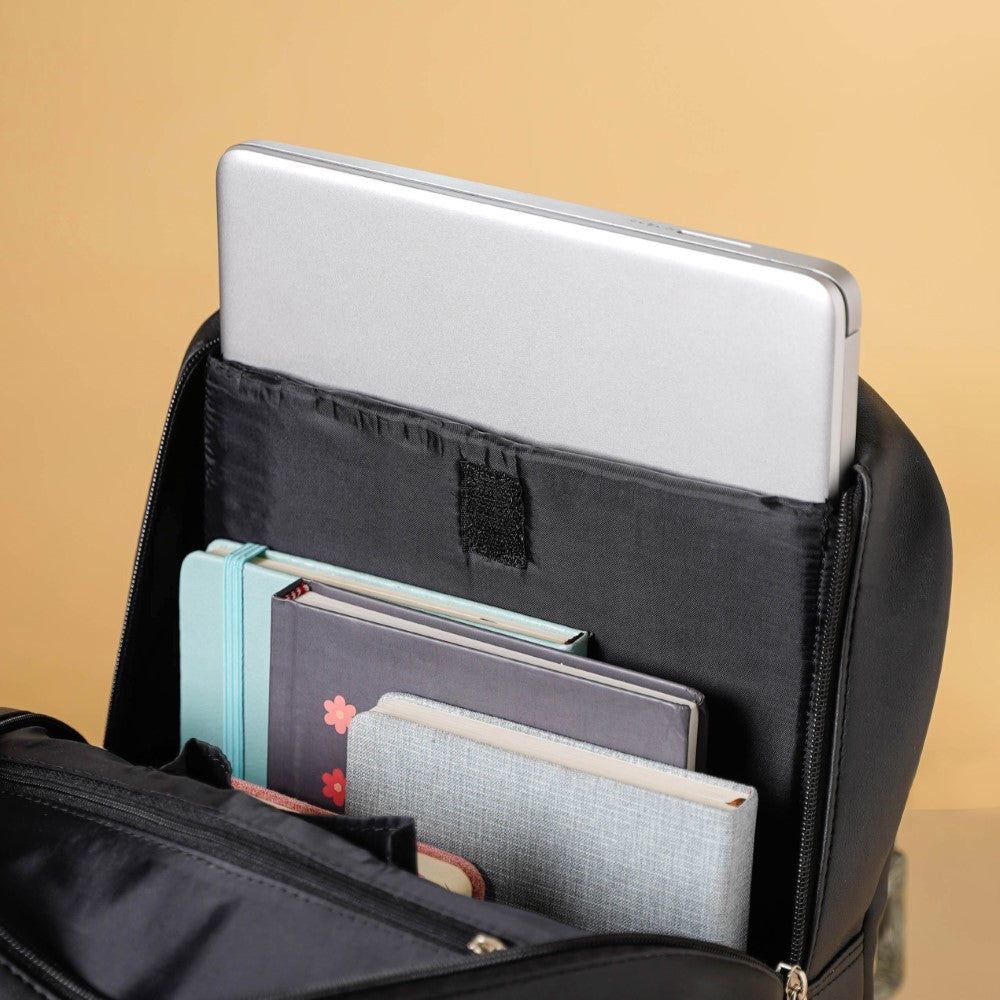 Travel Backpack For Laptop Black Nestasia