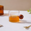 Clear Glass Mug With Knob Handle Small Nestasia