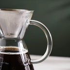 V60 Stainless Steel Coffee Filter With Pot 650ml Nestasia
