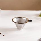 V60 Drip Coffee Filter With Silicon Grip Nestasia