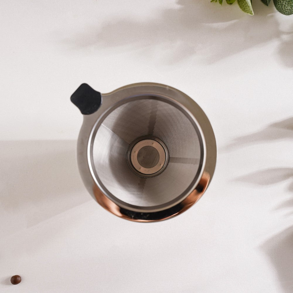 V60 Drip Coffee Filter With Silicon Grip Nestasia