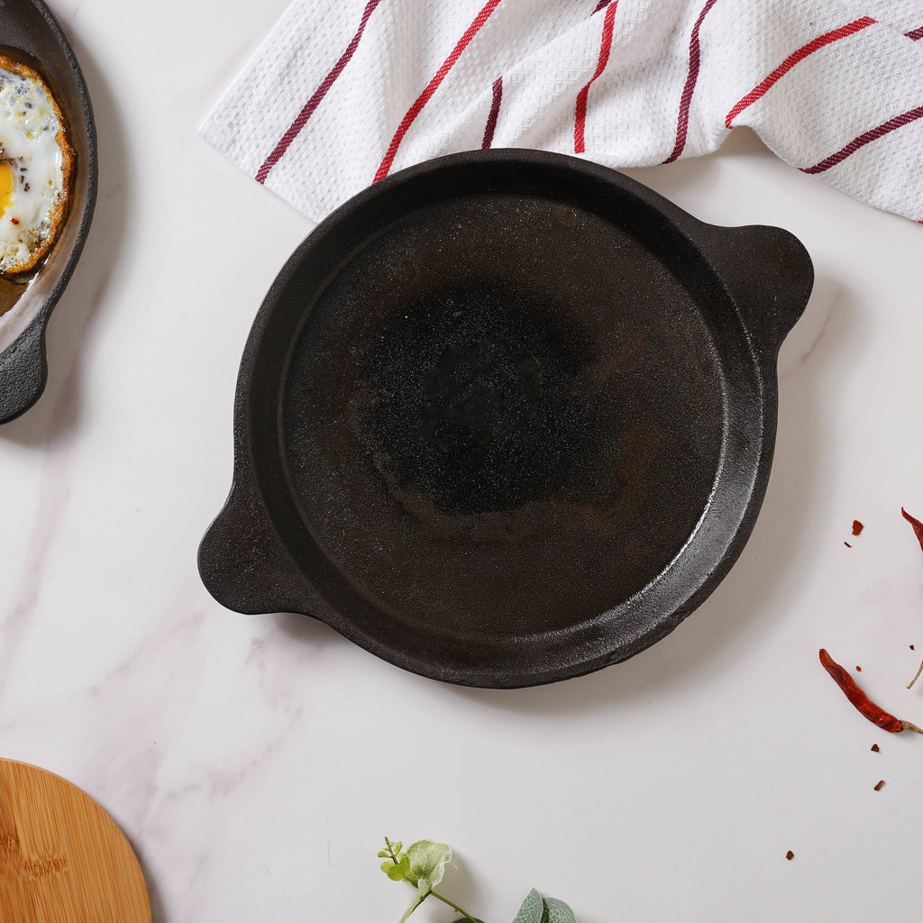 Empress Cast Iron Ultra Smooth Frying Pan 10 Inch Nestasia