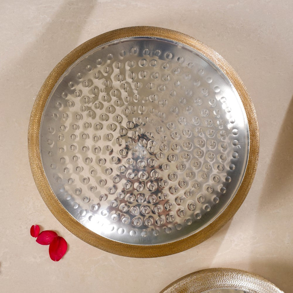 Decorative Metal Urli Bowl Set Of 3 Nestasia