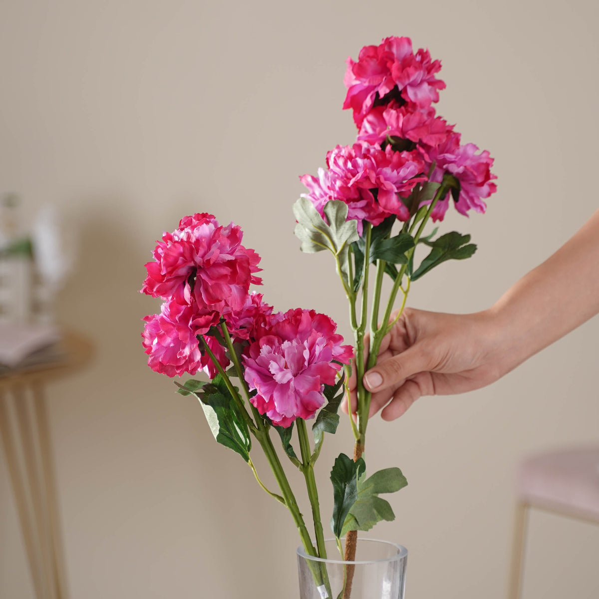 Artificial Carnation Flower Nestasia