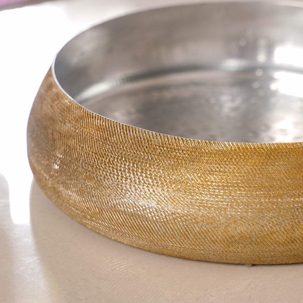 Decorative Metal Urli Bowl Set Of 3 Nestasia