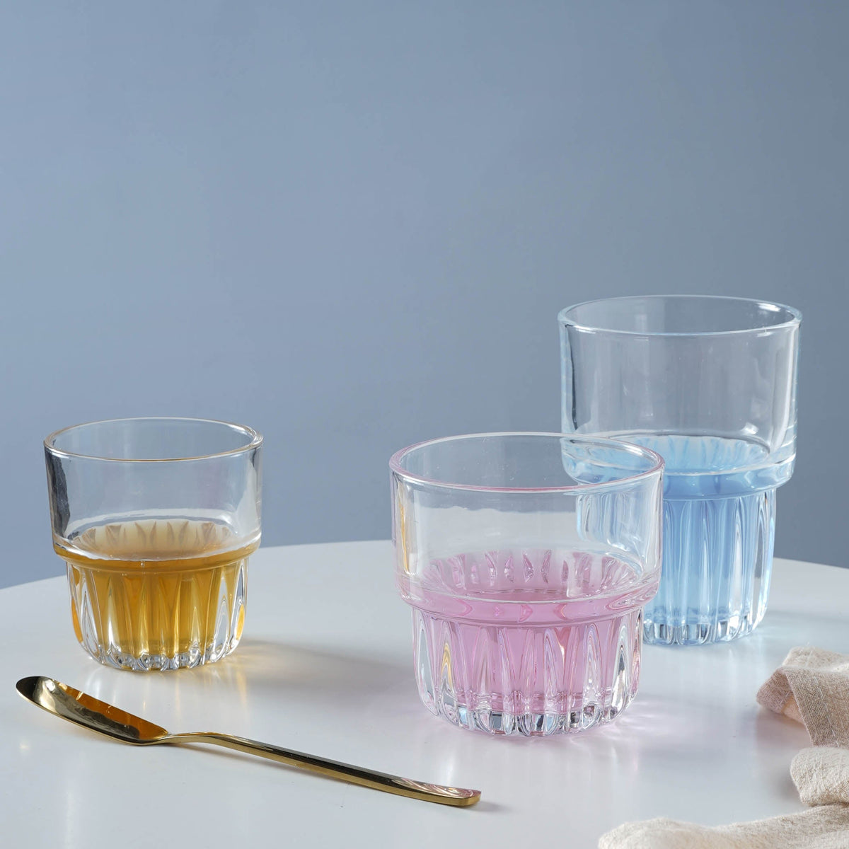 Fancy Juice Glass Set of 2 Large Nestasia