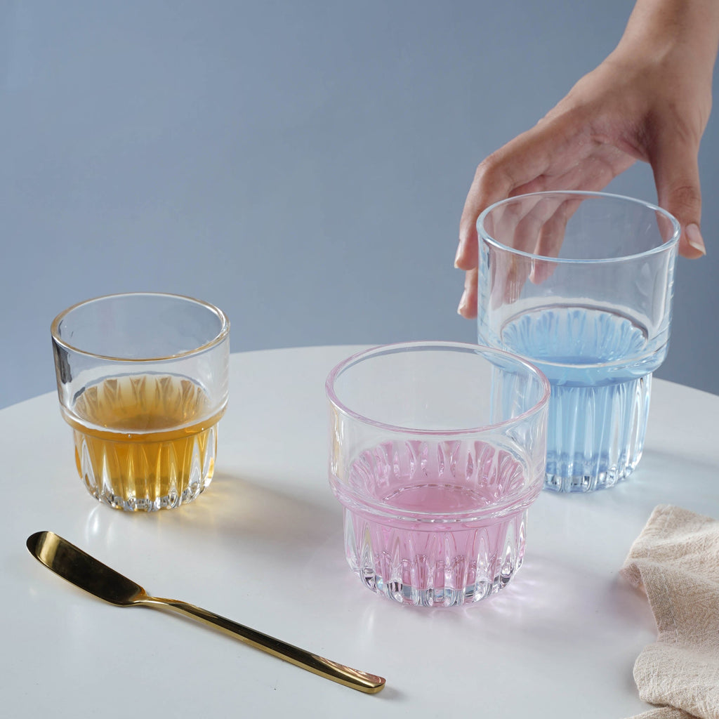 Fancy Juice Glass Set of 2 Large Nestasia