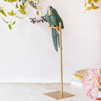 Birds Showpiece Green Nestasia