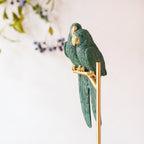 Birds Showpiece Green Nestasia
