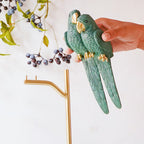 Birds Showpiece Green Nestasia