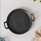 Black Oven Plate Large Nestasia