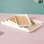 Bamboo Appetizers Tray Nestasia