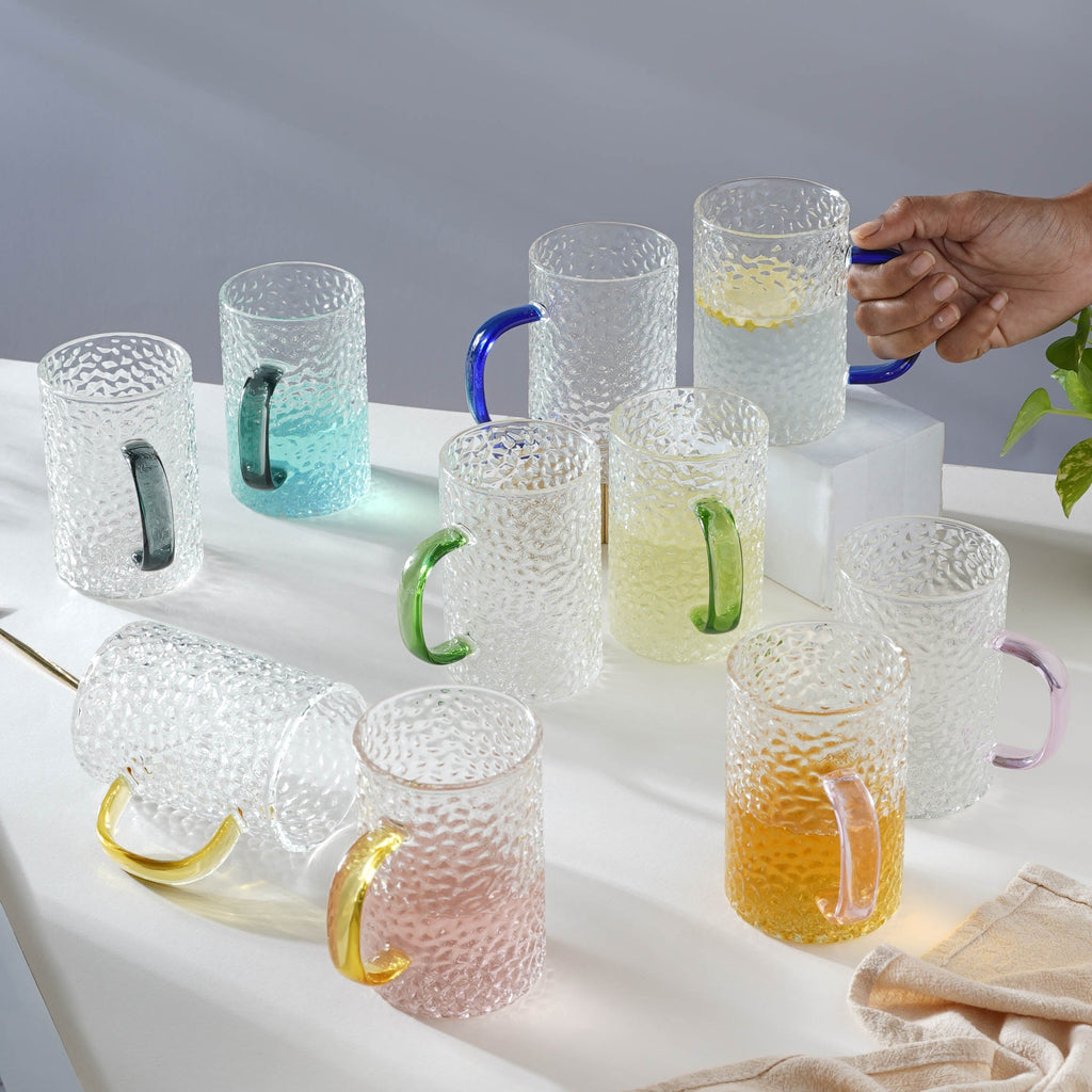 Glass Juice Mug Nestasia