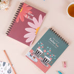Tea Flowers Planner & Notebook Set Nestasia