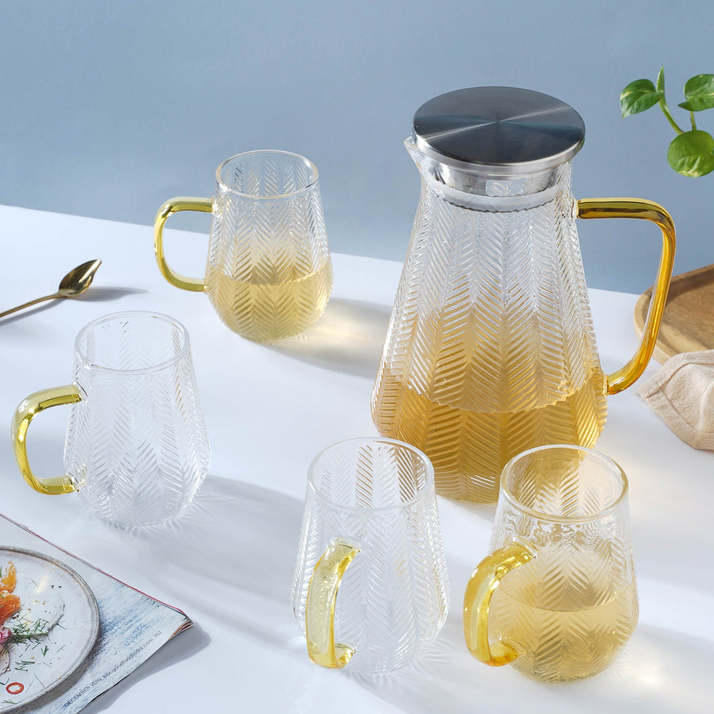 Juice Pot and Mug Set Nestasia