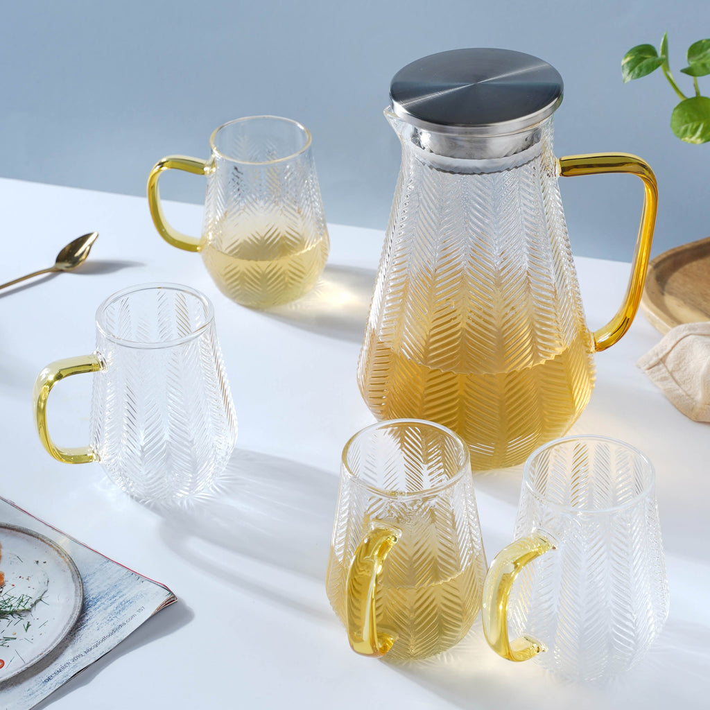 Juice Pot and Mug Set Nestasia