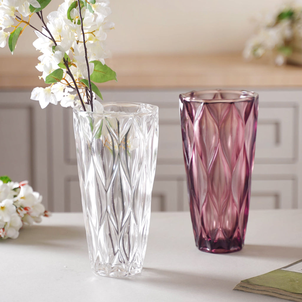 Crystal Glass Vase Nestasia