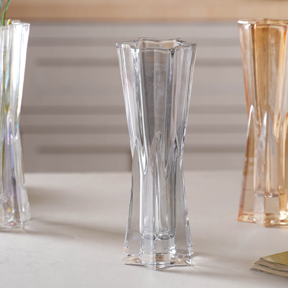 Crystal Flower Vase Small Nestasia