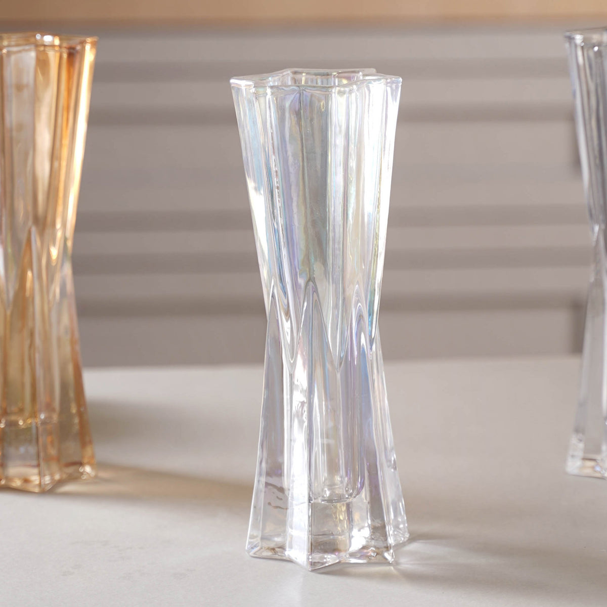Crystal Flower Vase Small Nestasia