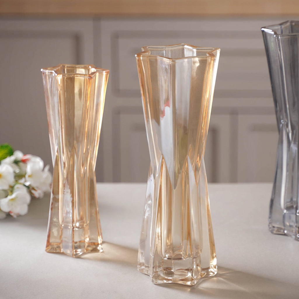 Crystal Flower Vase Small Nestasia