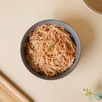Asphalt Grey Textured Serving Bowl Nestasia