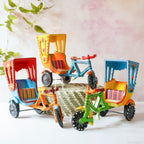 Wooden Rickshaw Nestasia