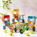 Wooden Rickshaw Nestasia