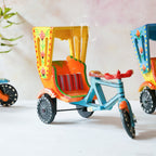 Wooden Rickshaw Nestasia