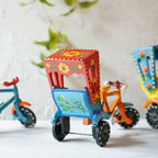 Wooden Rickshaw Nestasia