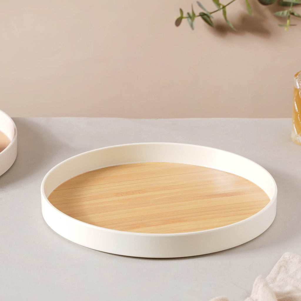 Japanese Bamboo PVC Serving Tray Nestasia