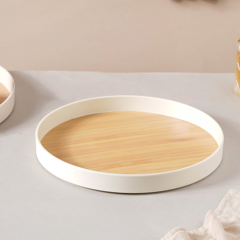 Japanese Bamboo PVC Serving Tray Nestasia