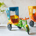 Wooden Rickshaw Nestasia