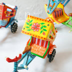Wooden Rickshaw Nestasia